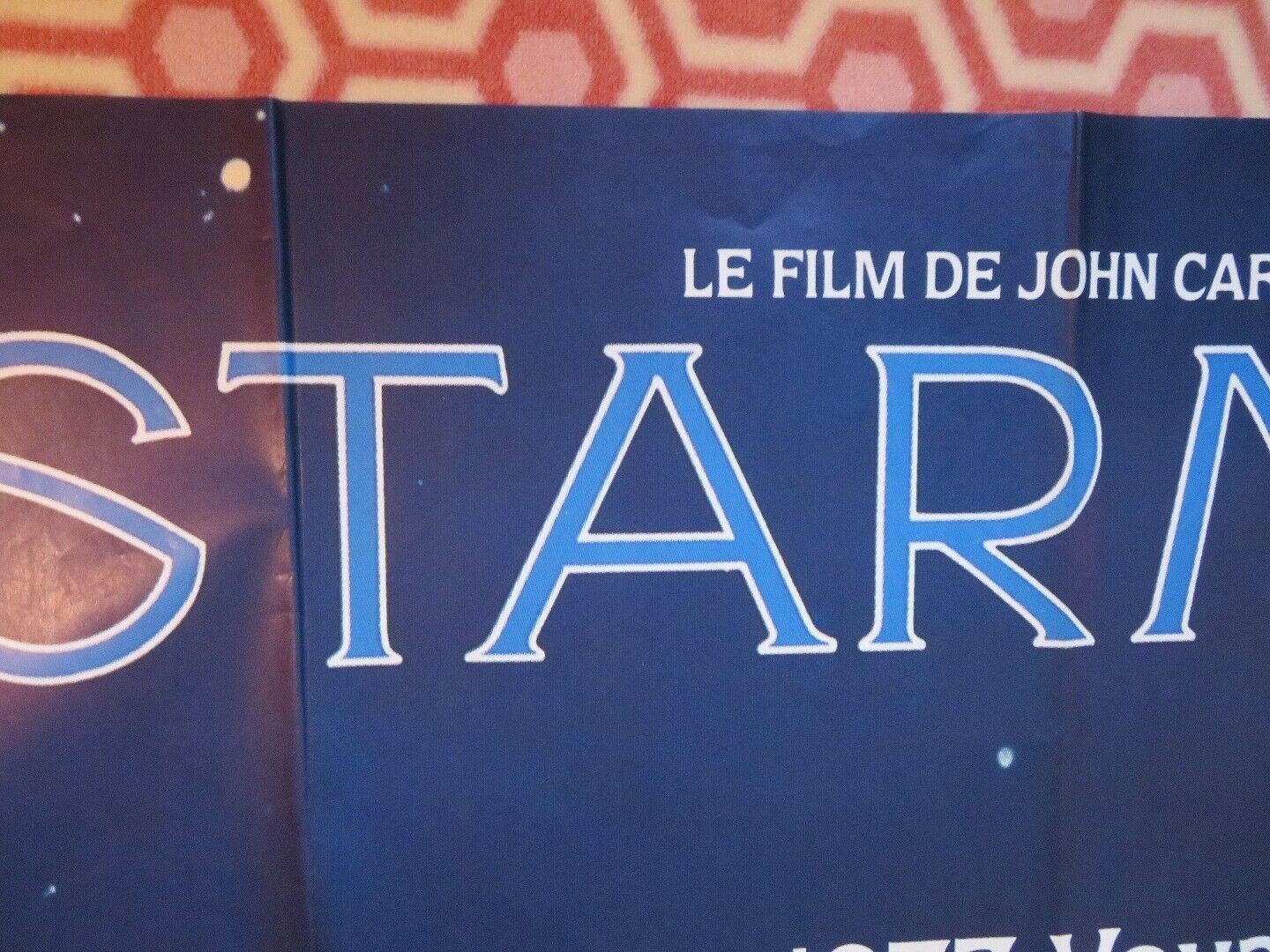 STARMAN FRENCH GRANDE POSTER JOHN CARPENTER JEFF BRIDGES 1985