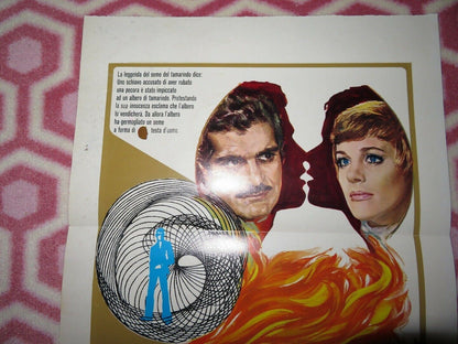 THE TAMARIND SEED LOCANDINA (25.5" x 12.5")POSTER BLAKE EDWARDS OMAR SHARIF 1974