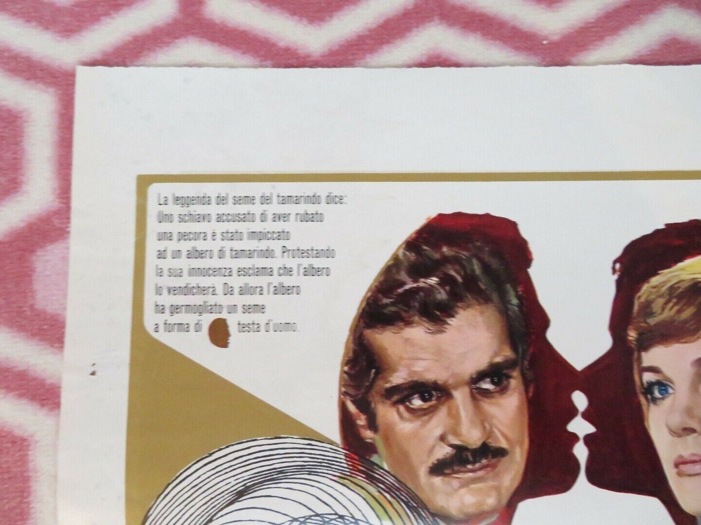 THE TAMARIND SEED LOCANDINA (25.5" x 12.5")POSTER BLAKE EDWARDS OMAR SHARIF 1974