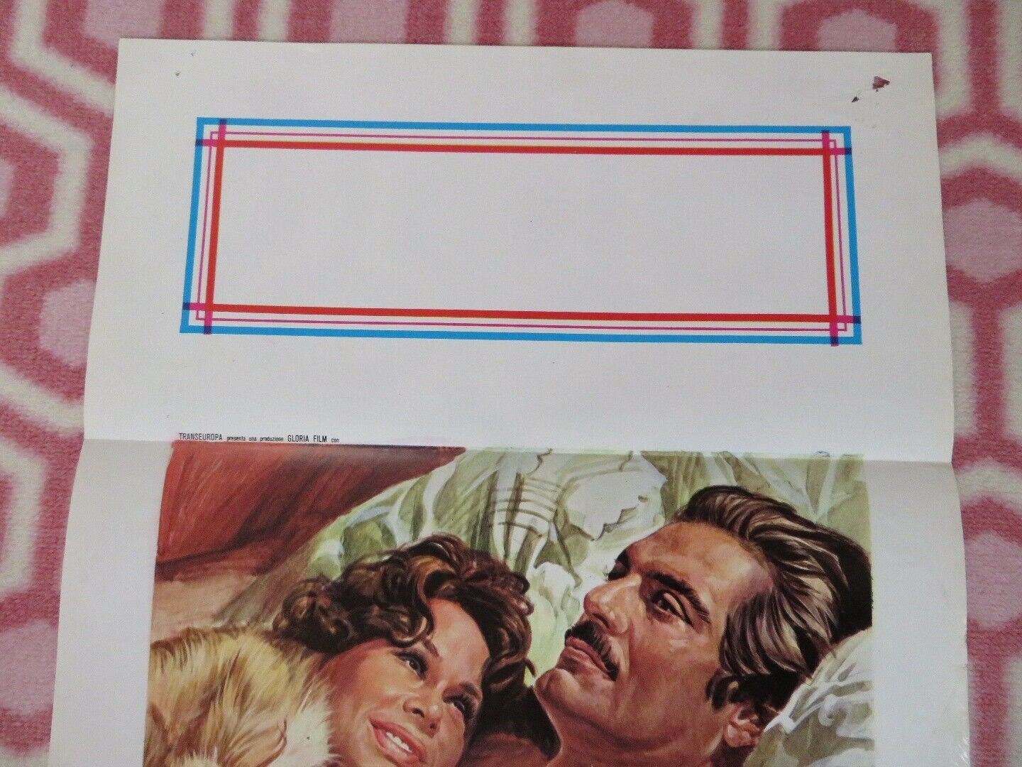 CRIME AND PASSION / UN ASSO NELLA MIA MANICA LOCANDINA (27.5" x 13") POSTER 1976