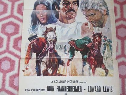 THE HORSEMEN /CAVALIERI SELVAGGI ITALIAN LOCANDINA (27" x 13") POSTER 1971