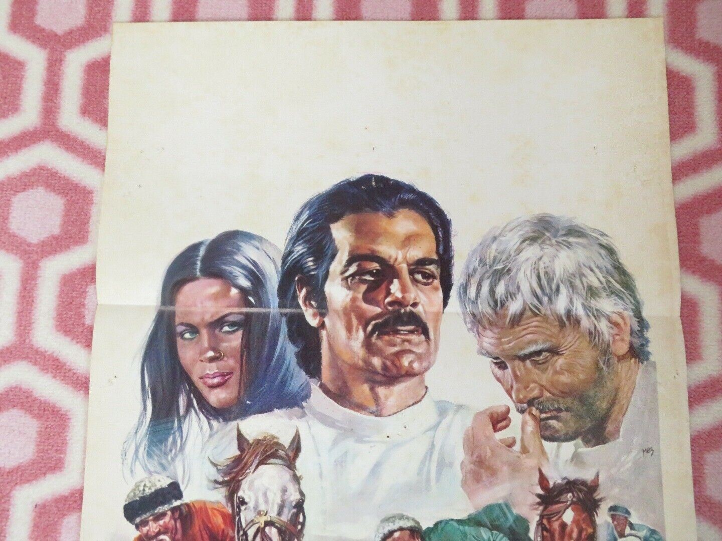 THE HORSEMEN /CAVALIERI SELVAGGI ITALIAN LOCANDINA (27" x 13") POSTER 1971