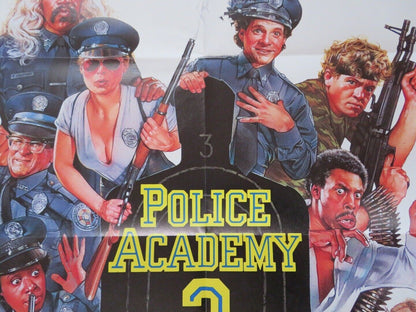 POLICE ACADEMY 3 - BACK IN TRAINING GERMAN A1 (33"x 23") POSTER STEVE GUTTENBERG