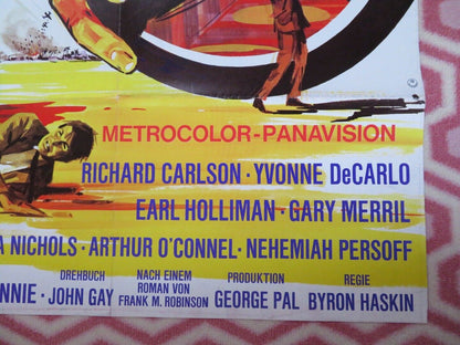 THE POWER  GERMAN A1 (33"x 23") POSTER GEORGE HAMILTON  SUZANNE PLESHETTE 1968