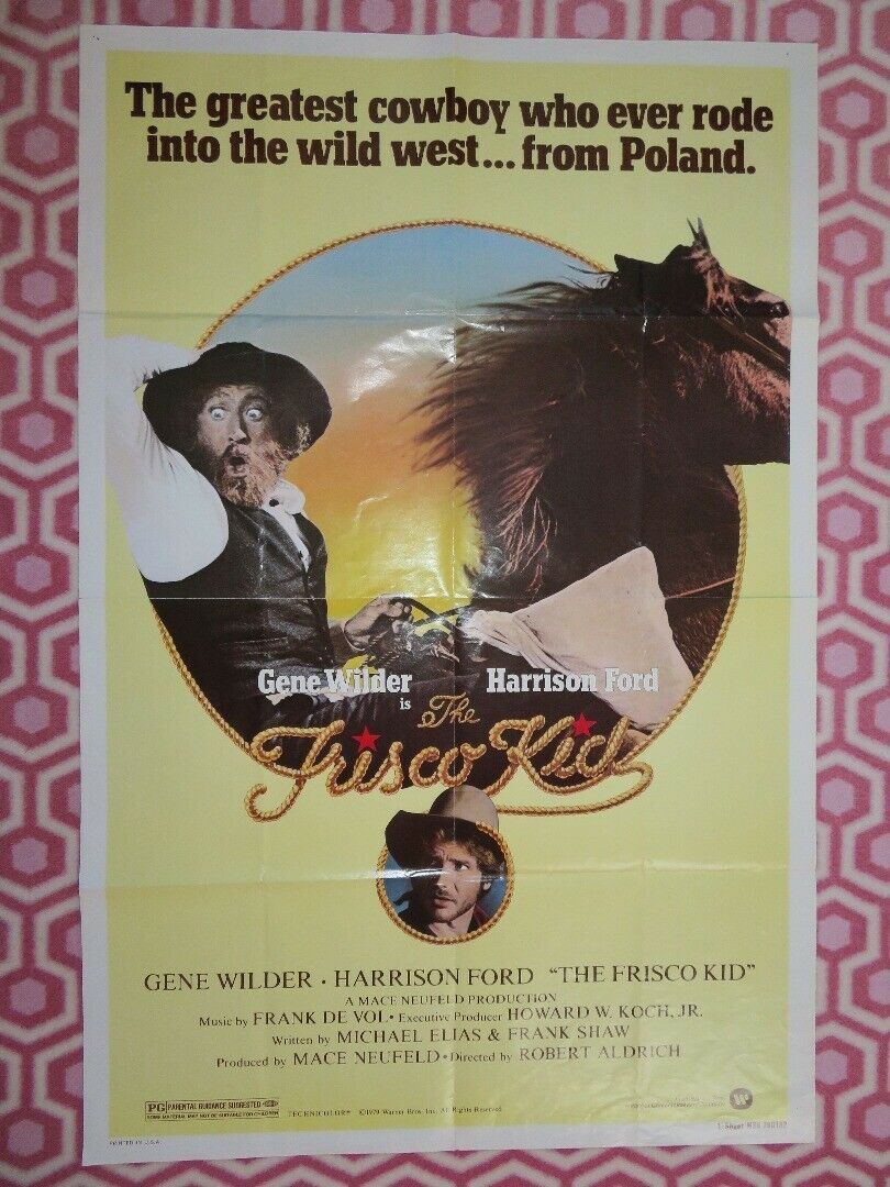 THE FRISCO KID US ONE SHEET  POSTER GENE WILDER HARRISON FORD 1979