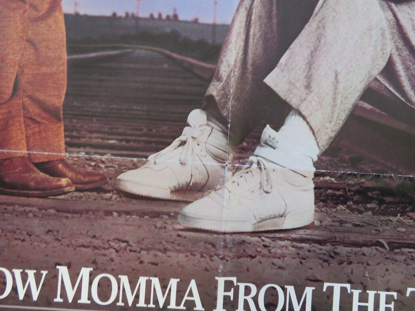 THROWN MOMMA FROM THE TRAIN US ONE SHEET  POSTER DANNY DEVITO 1987