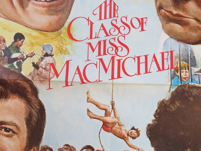 THE CLASS OF  MISS MACMICHAEL US ONE SHEET  POSTER GLENDA JACKSON 1978