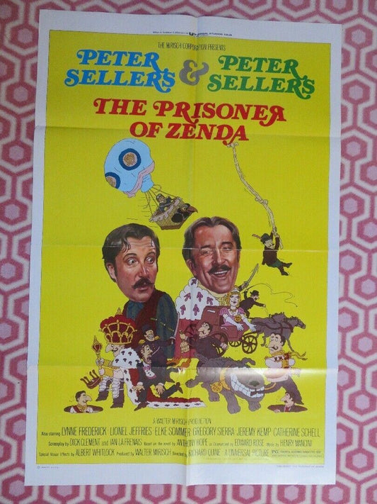 THE PRISONER OF ZENDA US ONE SHEET  POSTER PETER SELLERS 1979