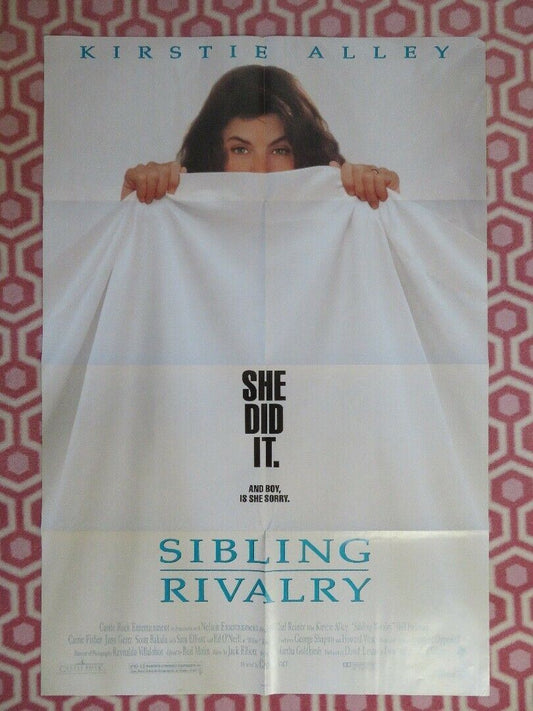 SIBLING RIVALRY US ONE SHEET POSTER KIRSTIE ALLEY  BULL PULLMAN 1990