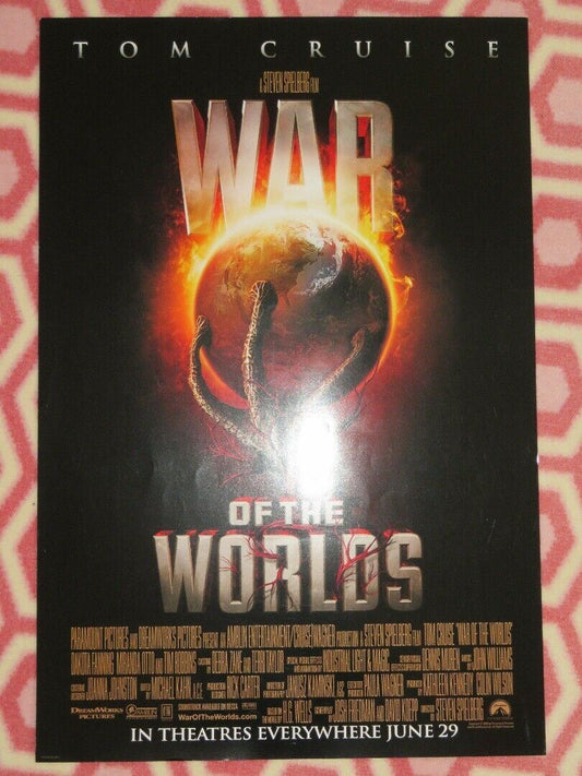 WAR OF THE WORLDS US MINI (13"x 19.5") POSTER TOM CRUISE SPIELBERG  2005