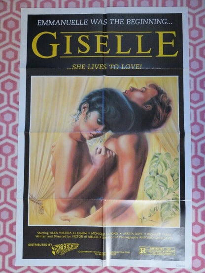 GISELLE US ONE SHEET  POSTER ALBA VALERIA 1981