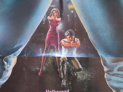 HOLLYWOOD VICE SQUAD US ONE SHEET POSTER CARRIE FISHER 1986 STYLE B