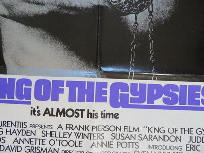 KING OF THE GYPSIES US ONE SHEET POSTER SUSAN SARANDON BROOK SHIELDS 1978