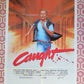 CAUGHT US ONE SHEET POSTER JOHN SHEPHERD  1987