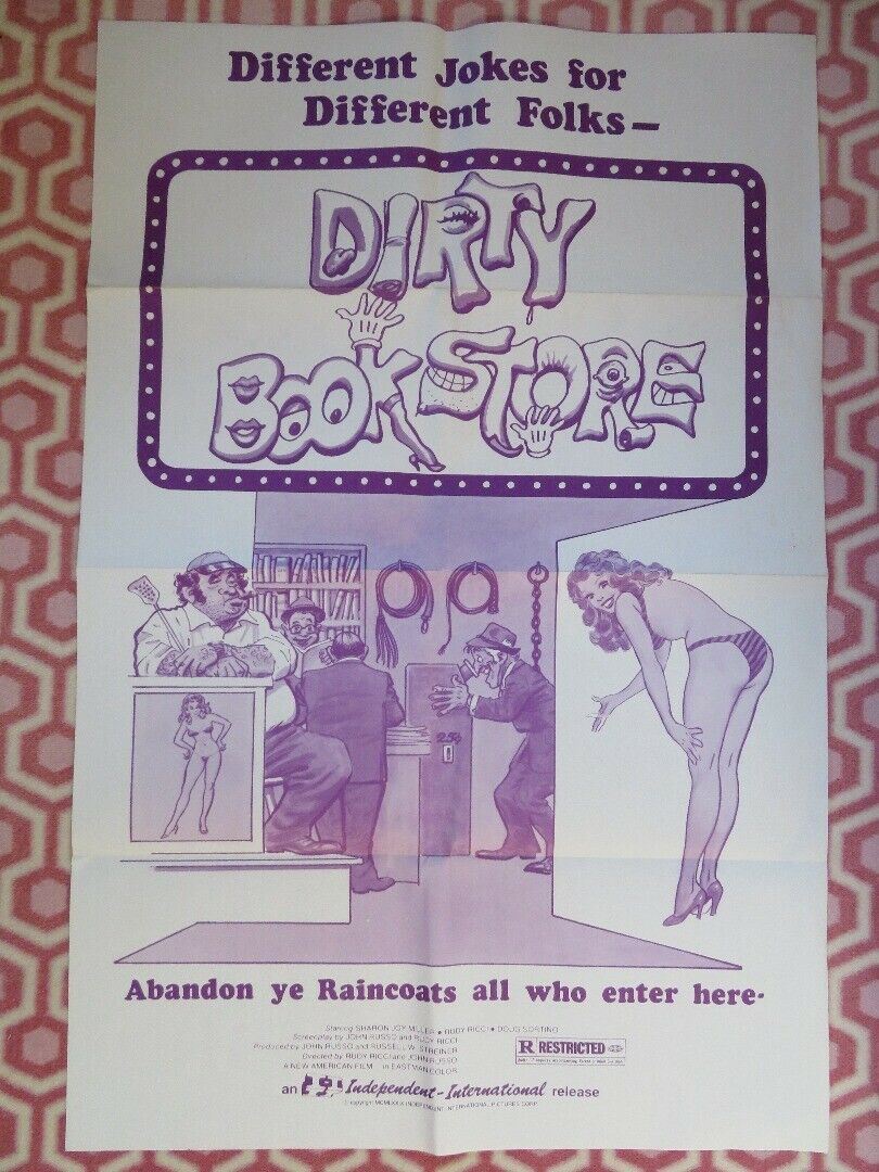 DIRTY BOOK STORE / The Liberation of Cherry Janowski US ONE SHEET POSTER 1976