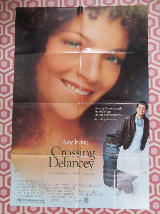 CROSSING DELANCEY US ONE SHEET POSTER AMY IRVING 1988