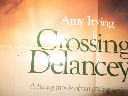 CROSSING DELANCEY US ONE SHEET POSTER AMY IRVING 1988