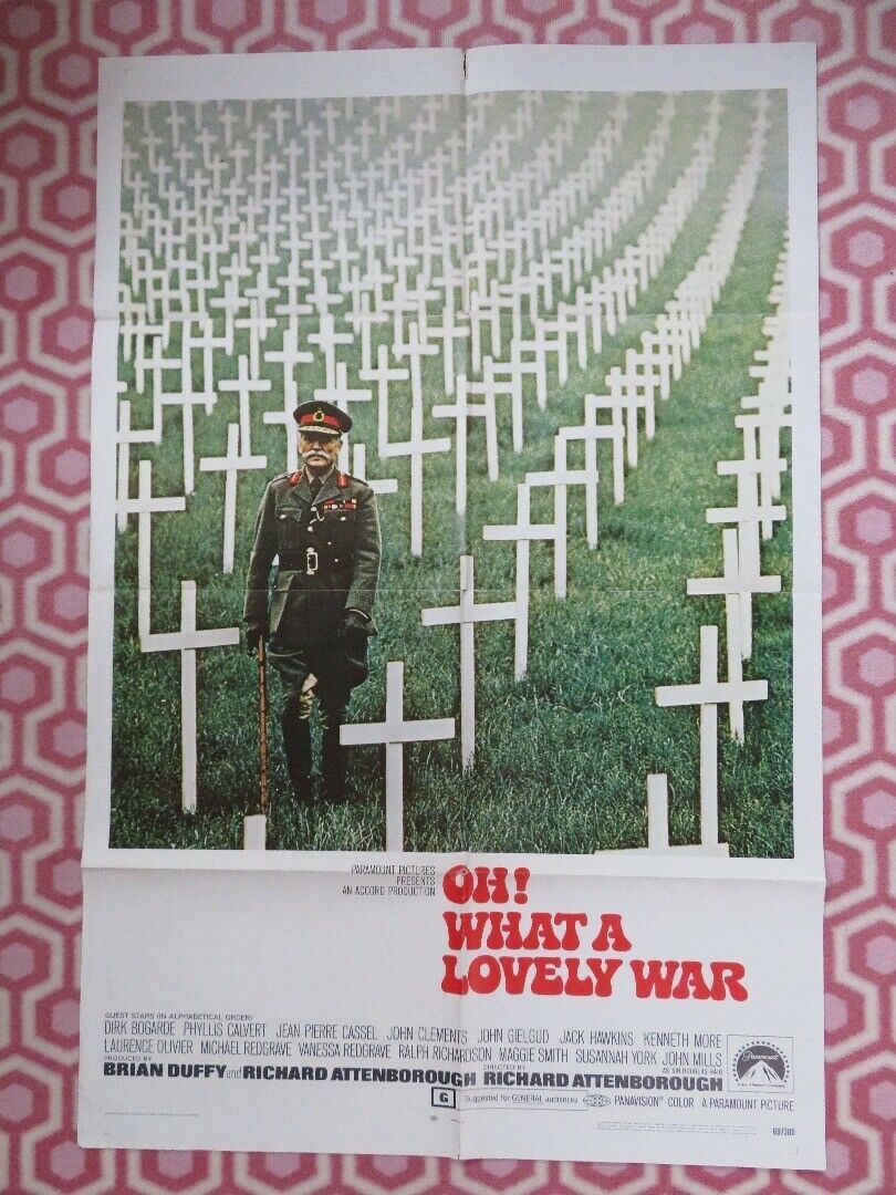 OH WHAT A LOVELY WAR  US ONE SHEET POSTER DIRK BOGARDE PHYLLIS CALVERT 1969