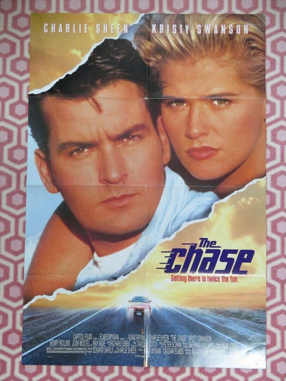 THE CHASE US ONE SHEET POSTER CHARLIE SHEEN 1994 VERSION 1