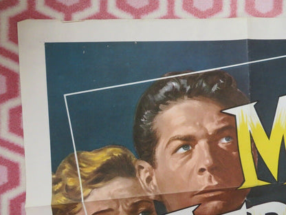 MAN AFRAID US ONE SHEET POSTER GEORGE NADER 1957