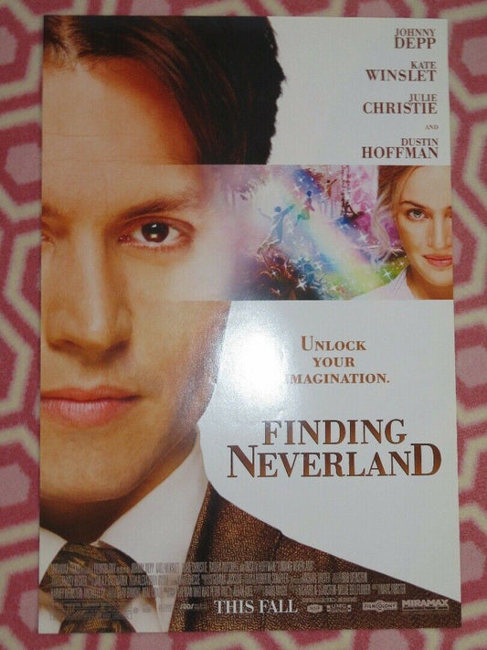 FINDING NEVERLAND US MINI (13"x 19.5") POSTER JOHNNY DEPP KATE WINSLET '04