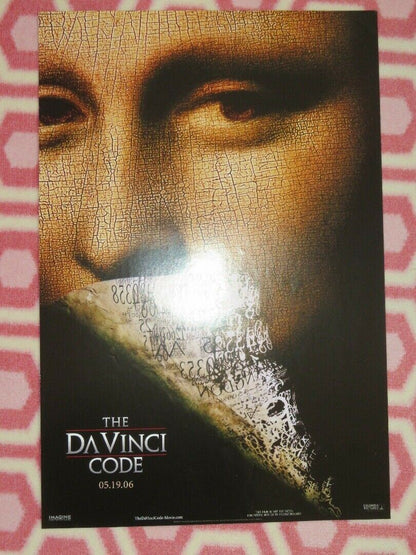 THE DAVINCI CODE US MINI (11.5"x 17") POSTER TOM HANKS DAN BROWN 2006