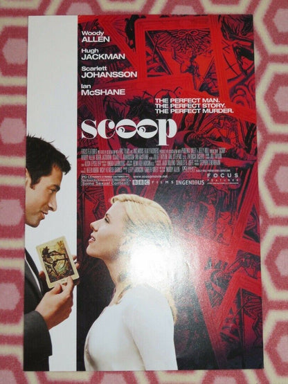 SCOOP US MINI (11.5"x 17") POSTER SCARLETT JOHANSSON WODDY ALLEN 2006