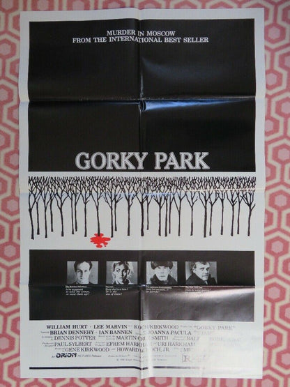 GORKY PARK US ONE SHEET POSTER 1983 WILLIAM HURT LEE MARVIN