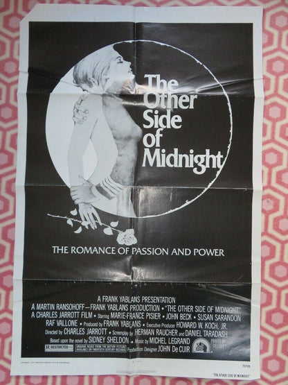 THE OTHER SIDE OF MIDNIGHT US ONE SHEET POSTER JOHN BECK  1977