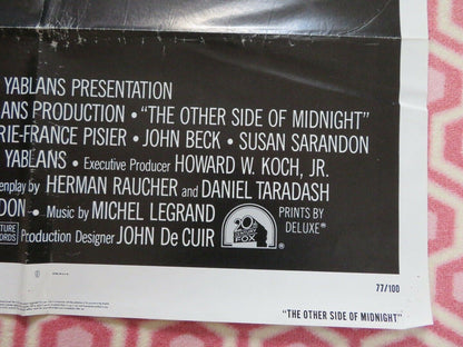 THE OTHER SIDE OF MIDNIGHT US ONE SHEET POSTER JOHN BECK  1977