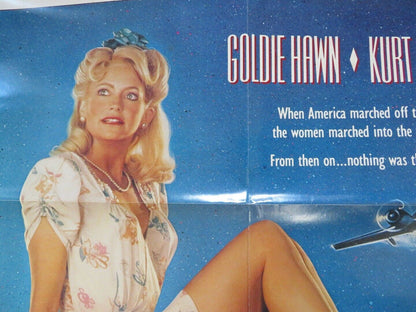 SWING SHIFT US ONE SHEET POSTER GOLDIE HAWN KURT RUSSELL 1984