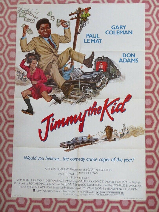 JIMMY THE KID US ONE SHEET POSTER GARY COLEMAN PAUL LE MAT DON ADAMS