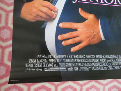 JUNIOR US ONE SHEET ROLLED POSTER SCHWARZENEGGER DE VITO 1994