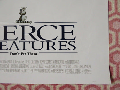 FIERCE CREATURES US ONE SHEET ROLLED POSTER JOHN CLEESE JAMIE LEE CURTIS  1997