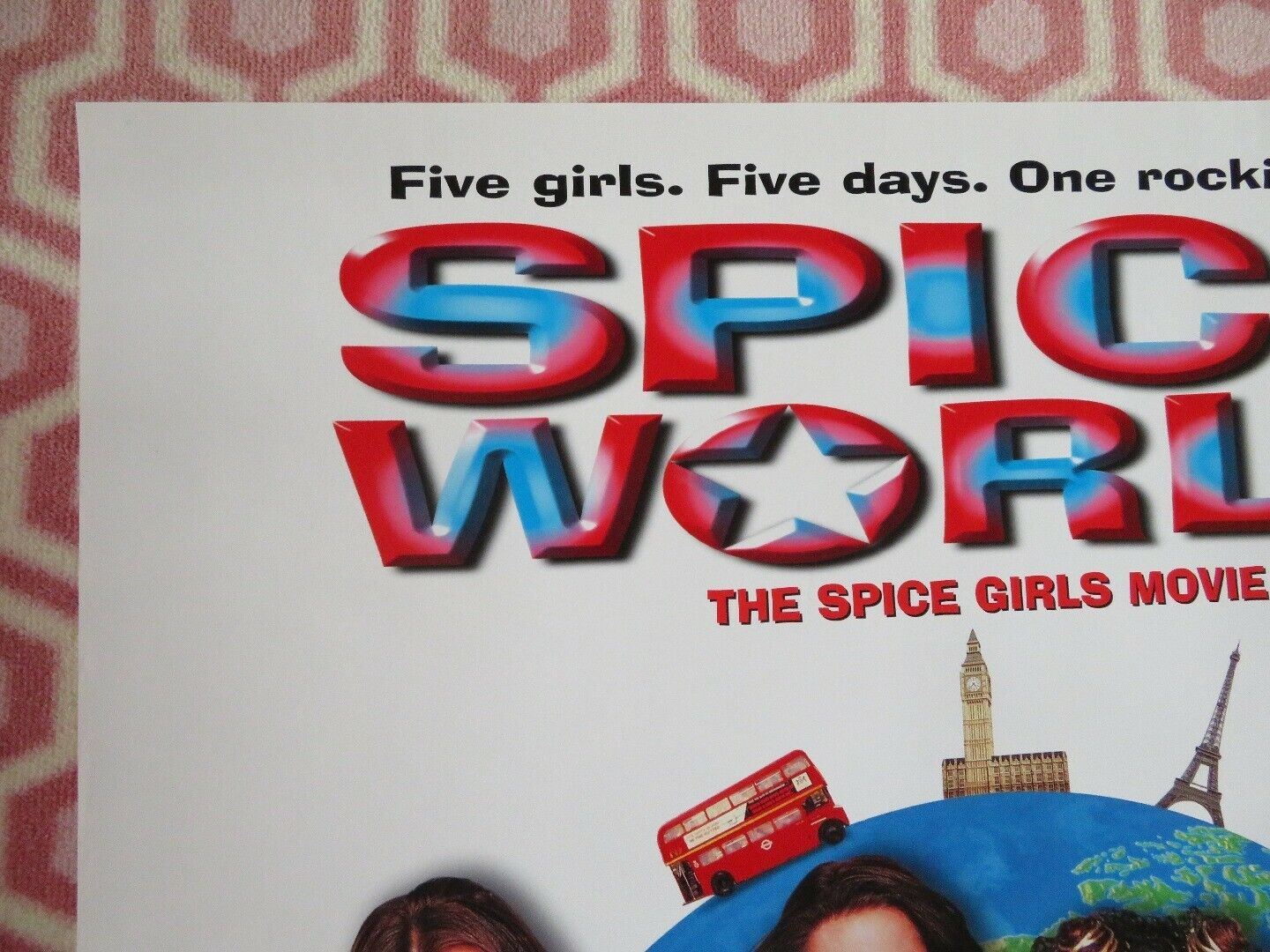 SPICE WORLD US ONE SHEET ROLLED POSTER SPICE GIRLS 1997