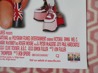 SPICE WORLD US ONE SHEET ROLLED POSTER SPICE GIRLS 1997