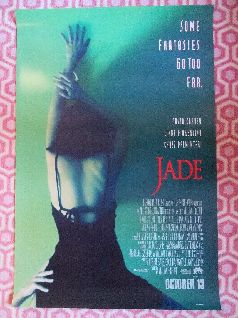 JADE US ONE SHEET ROLLED POSTER DAVID CARUSO LINDA FIORENTINO WILLIAM FRIEDKIN