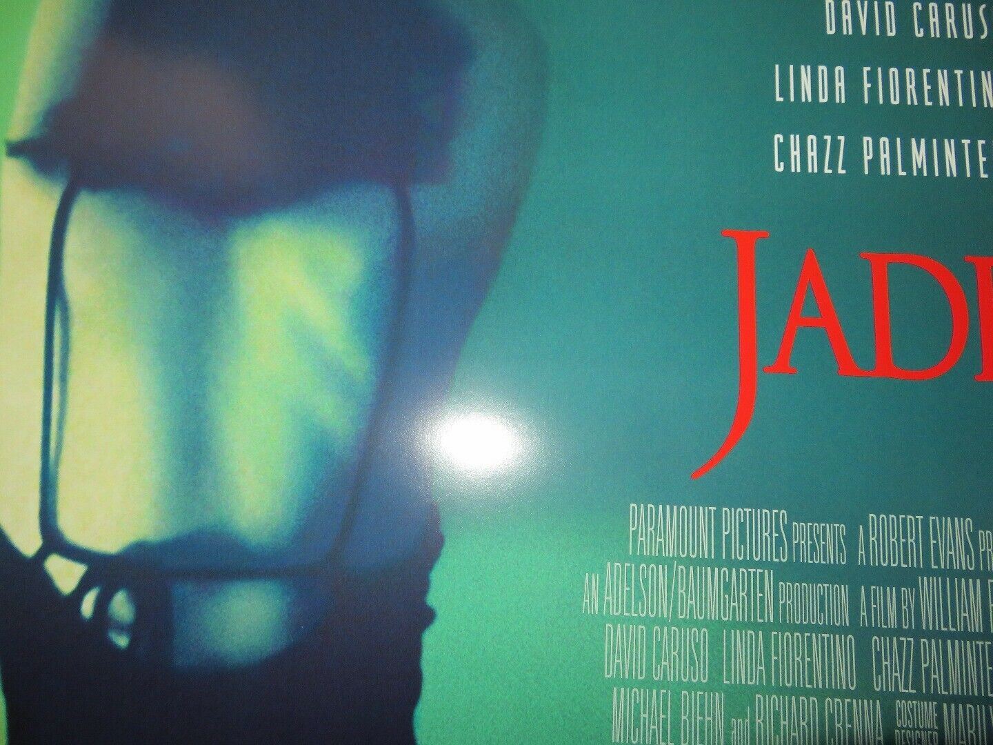 JADE US ONE SHEET ROLLED POSTER DAVID CARUSO LINDA FIORENTINO WILLIAM FRIEDKIN