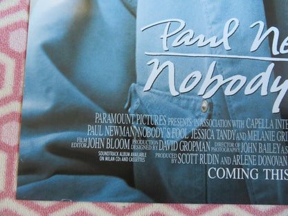 NOBODY'S FOOL US ONE SHEET ROLLED POSTER PAUL NEWMAN 1994