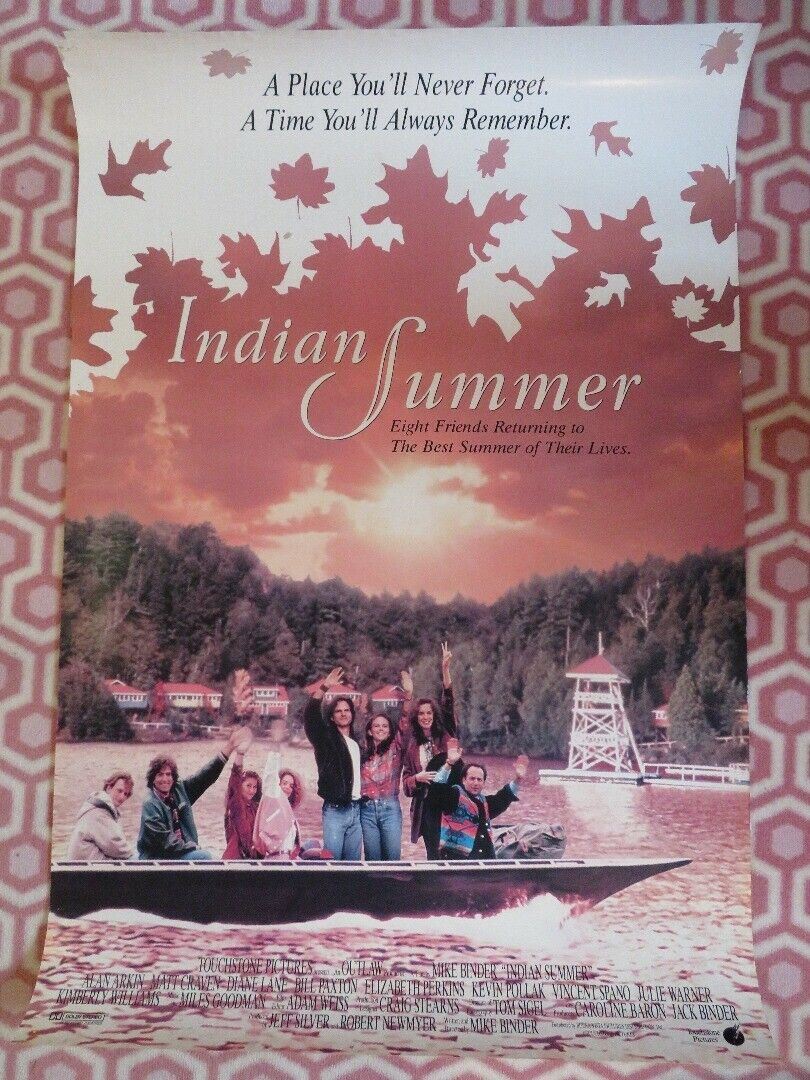 INDIAN SUMMER US ONE SHEET ROLLED POSTER ALAN ARKIN BILL PAXTON 1993