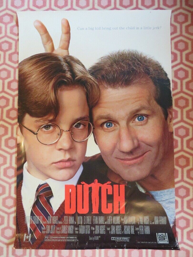 DUTCH US ONE SHEET ROLLED POSTER JOHN HUGHES 1991