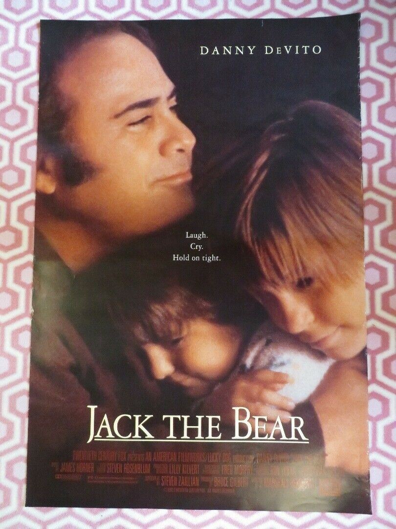 JACK THE BEAR US ONE SHEET ROLLED POSTER DANNY DEVITO  1993