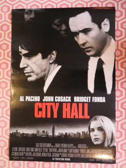 CITY HALL US ONE SHEET ROLLED POSTER AL PACINO JOHN CUSACK  1996