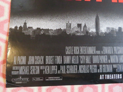 CITY HALL US ONE SHEET ROLLED POSTER AL PACINO JOHN CUSACK  1996