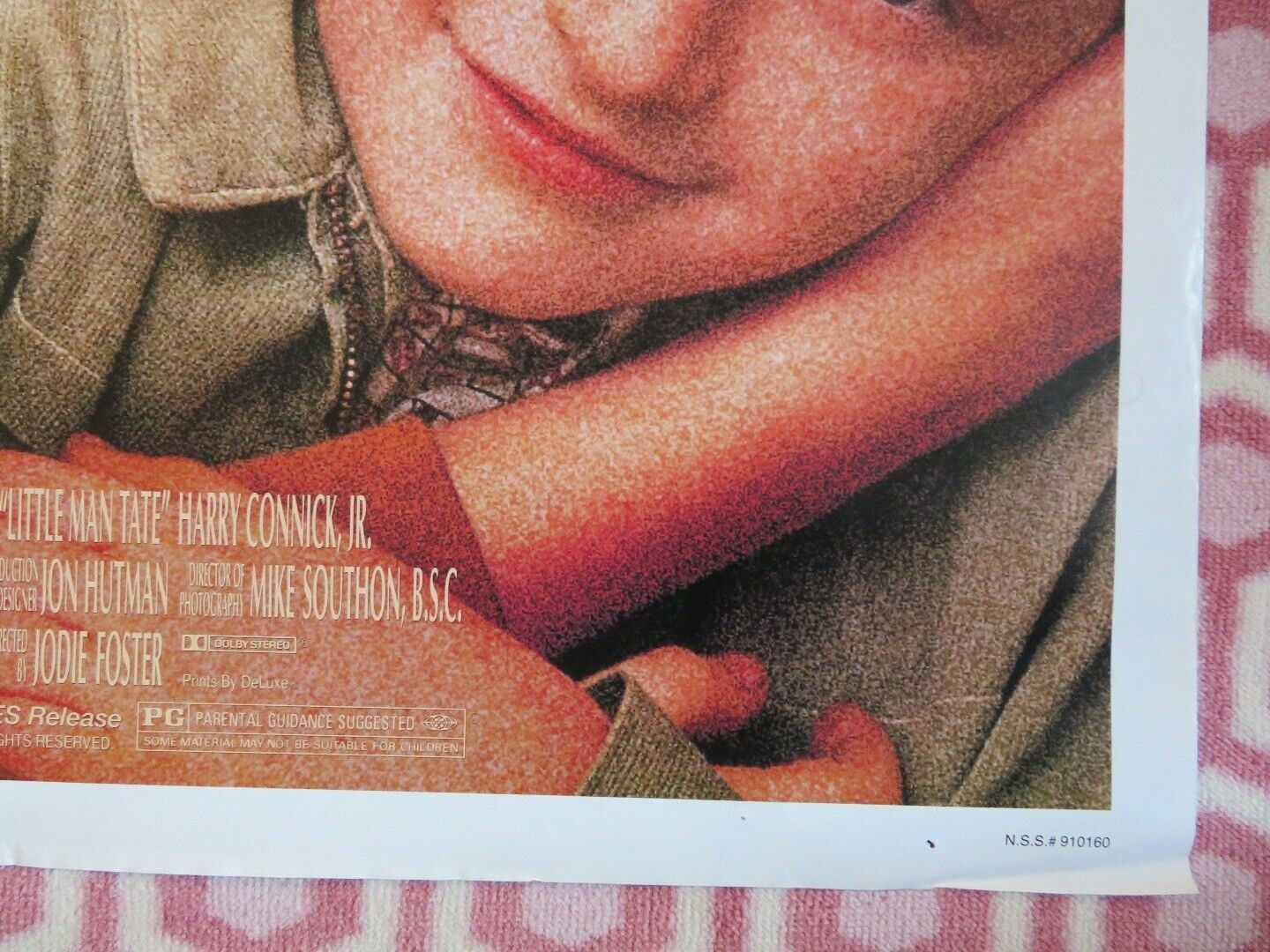 LITTLE MAN TATE US ONE SHEET ROLLED POSTER JODIE FOSTER DIANE WIEST 1991