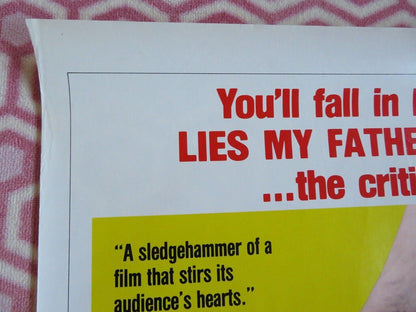 LIES MY FATHER TOLD ME US ONE SHEET ROLLED POSTER YOSSI YADIN  1975