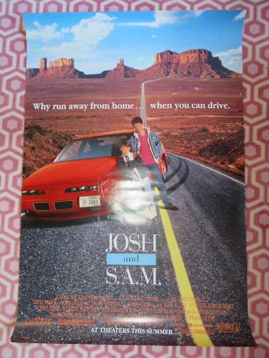 JOSH AND S.A.M. US ONE SHEET ROLLED POSTER CHRIS PENN 1993