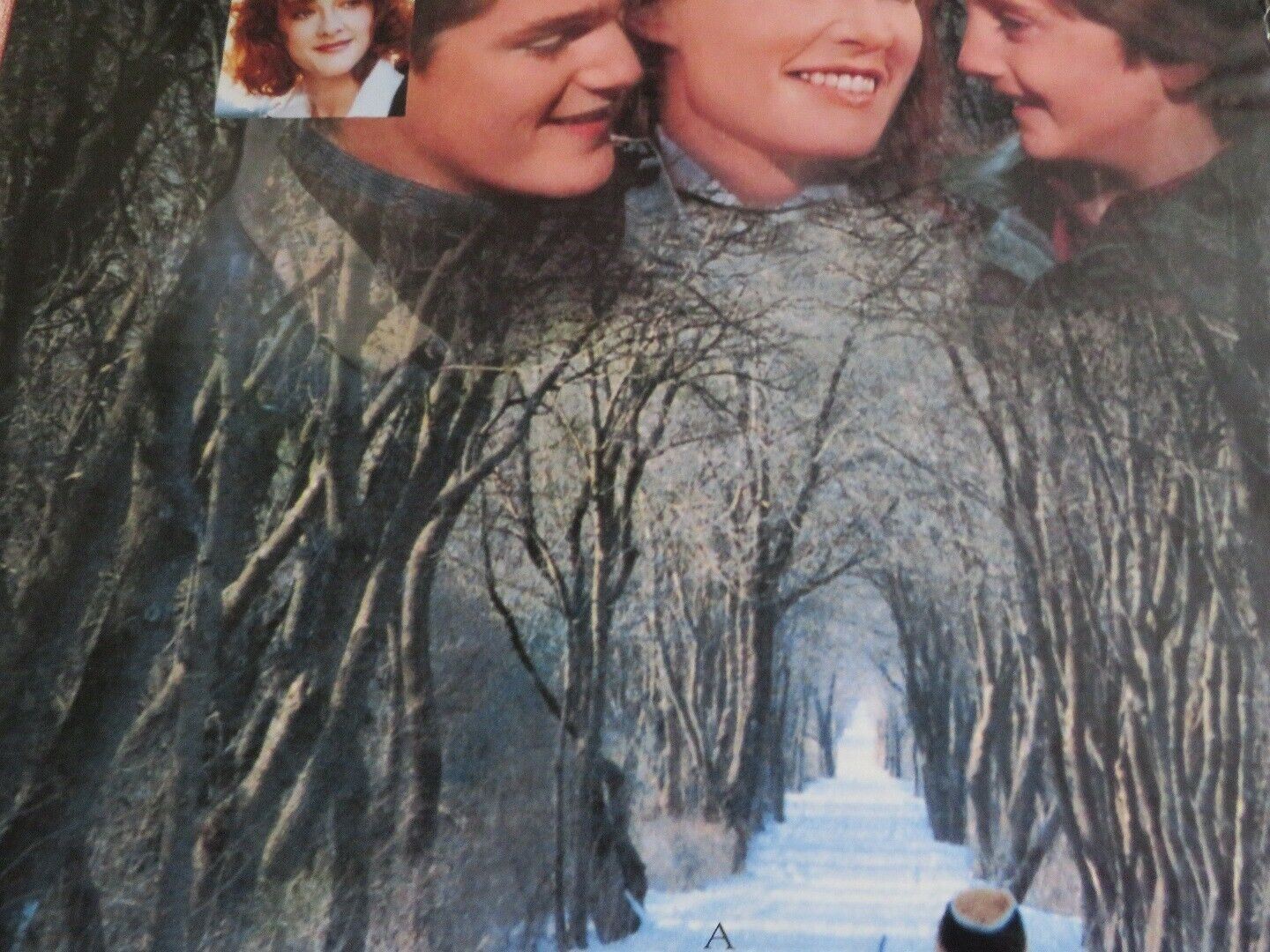 MEN DON'T LEAVE ONE SHEET ROLLED POSTER JESSICA LANGE JOAN CUSACK 1990