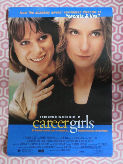 CAREER GIRLS ONE SHEET ROLLED POSTER MIKE LEIGH KATRIN CARTLIDGE 1997