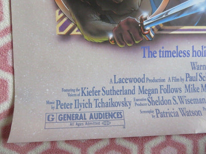 THE NUTCRACKER PRINCE ONE SHEET ROLLED POSTER KIEFER SUTHERLAND 1990